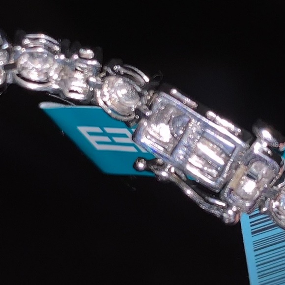 Belk Fine Jewelers Effy Reflection Sterling Silver and Diamond Bracelet - Picture 8 of 10